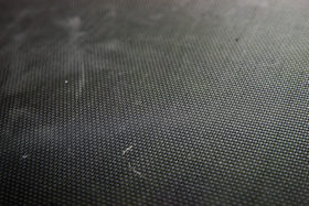 black plastic mesh background