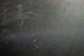 black plastic mesh background