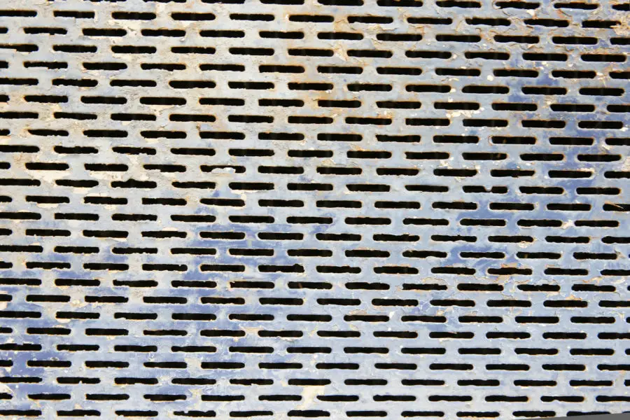 old steel grill or mesh background