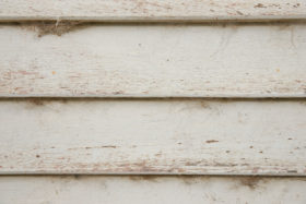 white wooden weatherboard wall background