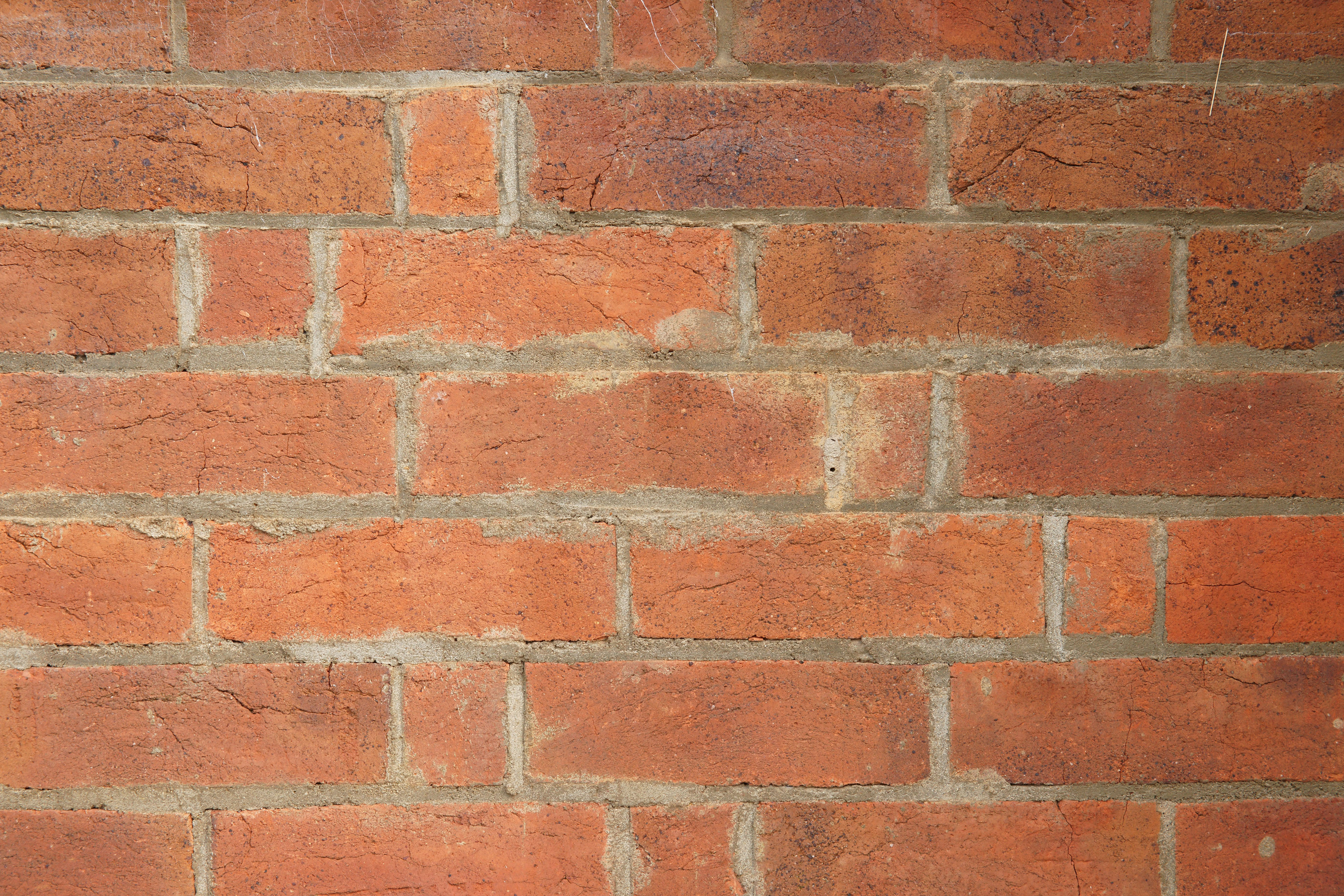 photo of an old red brick wall free background
