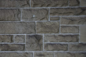another old stone brick wall background texture