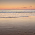 beach sunset at coffs