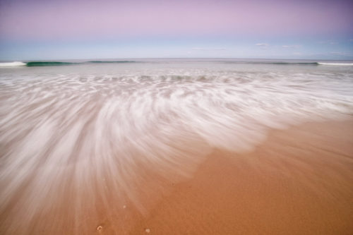 beach sunset at coffs harbour