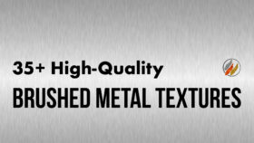 Brushed Metal Texture – 35+ Great Free Images From Aluminum and Steel through to Gold