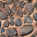 a stone wall or path background texture