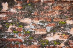 gritty brick wall grunge texture background