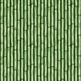 bamboo background of poles as a wall or curtain