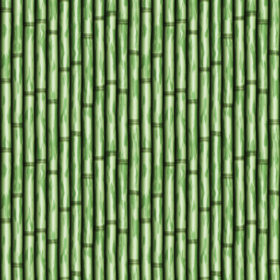bamboo background of poles as a wall or curtain