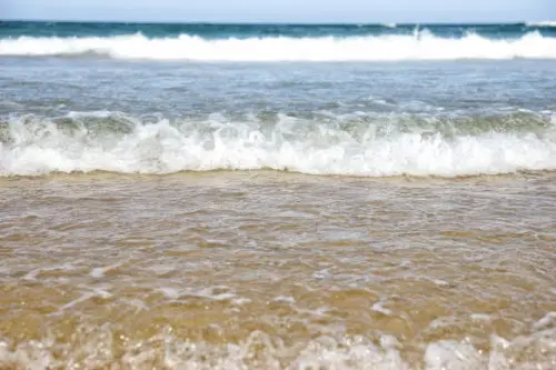 beach waves sea background image