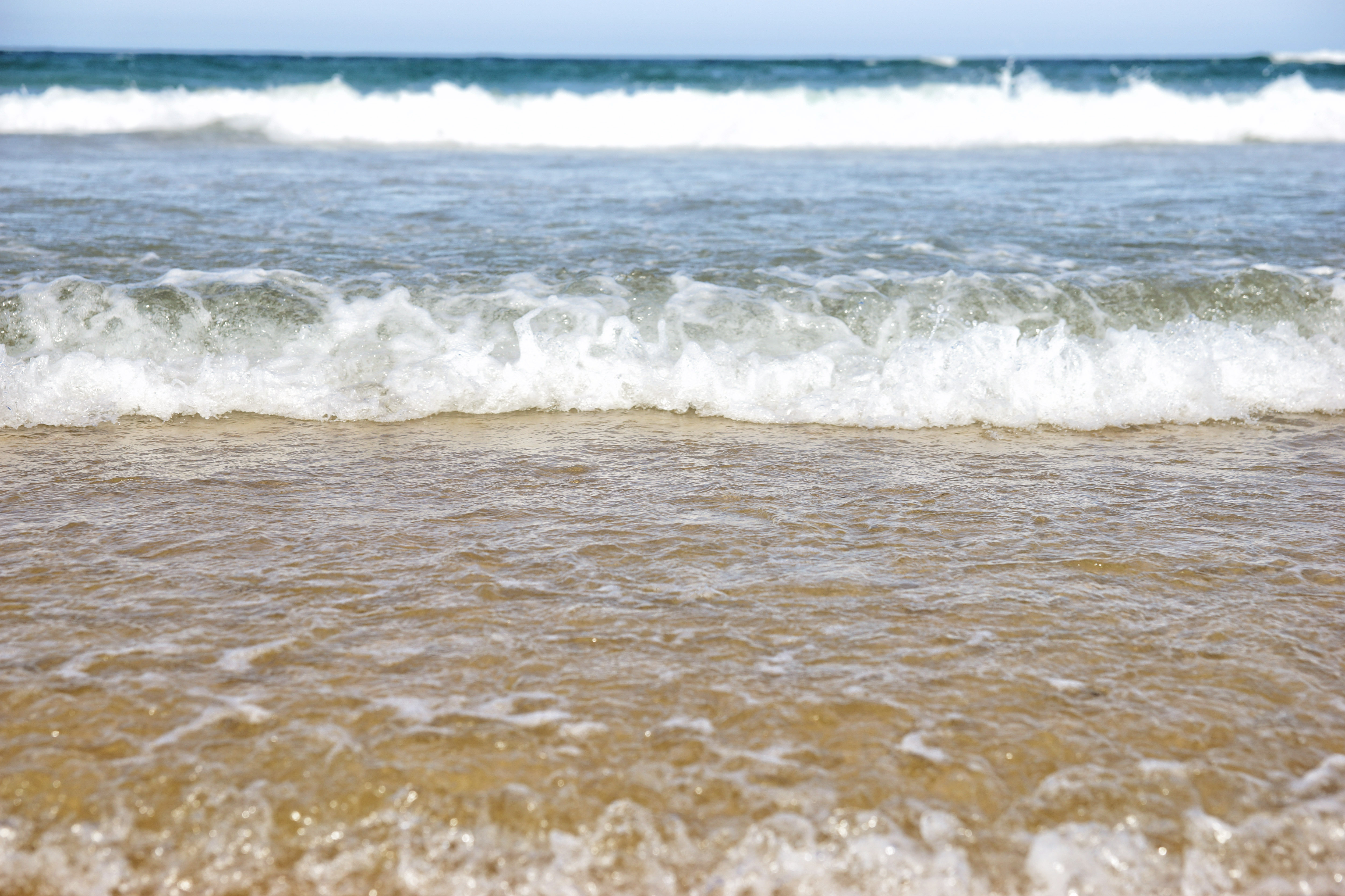 beach ocean waves