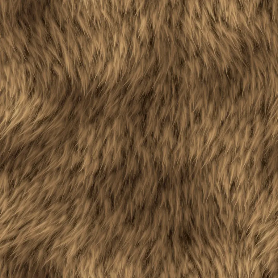 Fur texture - Soft brown flowing and seamless