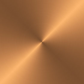 circular brushed copper texture