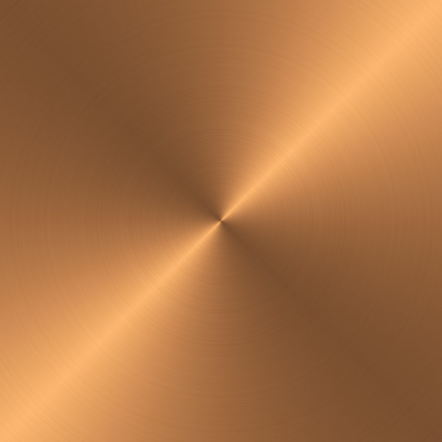 great circular brushed copper texture