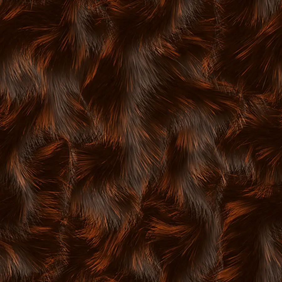 long soft and luxurious seamless animal fur texture