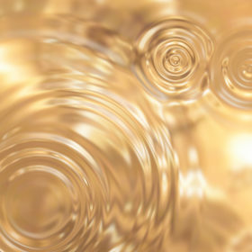 beautiful liquid gold with ripple texture