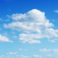 cloud texture from a perfect fluffy cloudy blue sky