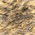 background illustration of woven straw thatch