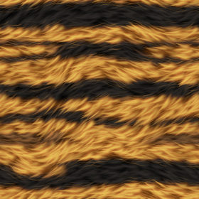 seamless orange tiger fur texture