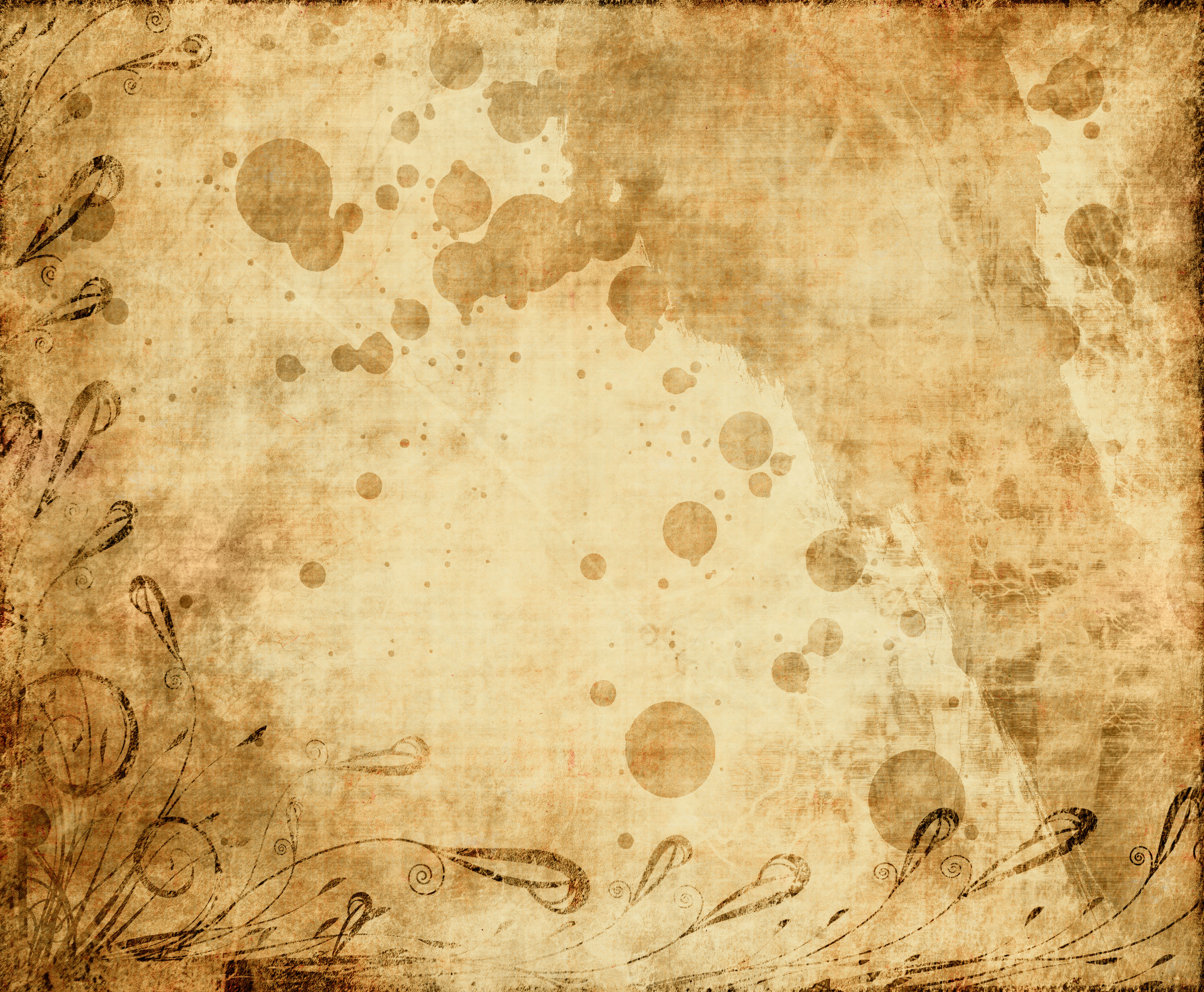 Another vintage brown old paper  with grunge background 