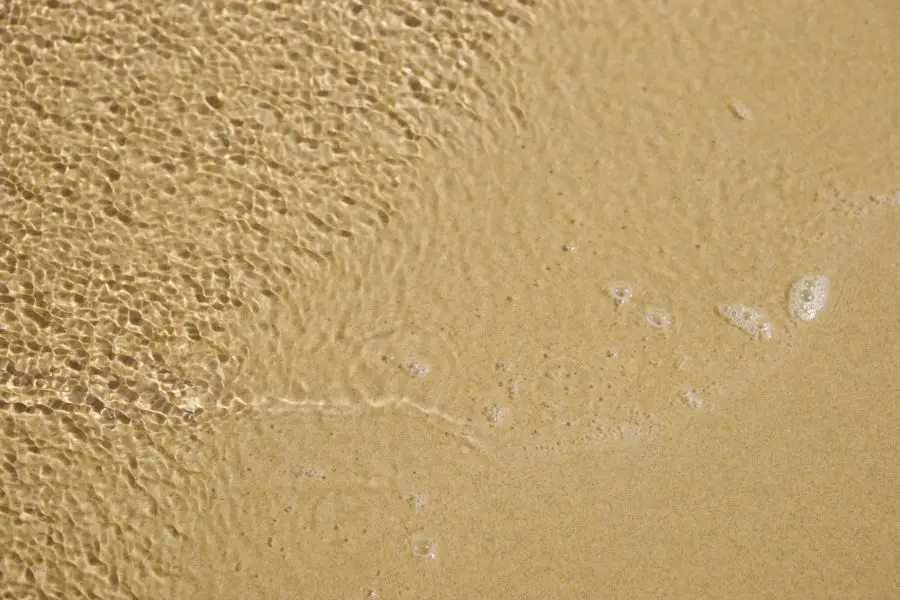 Background image of a water and sand texture