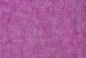 Three closeup pink towel textures