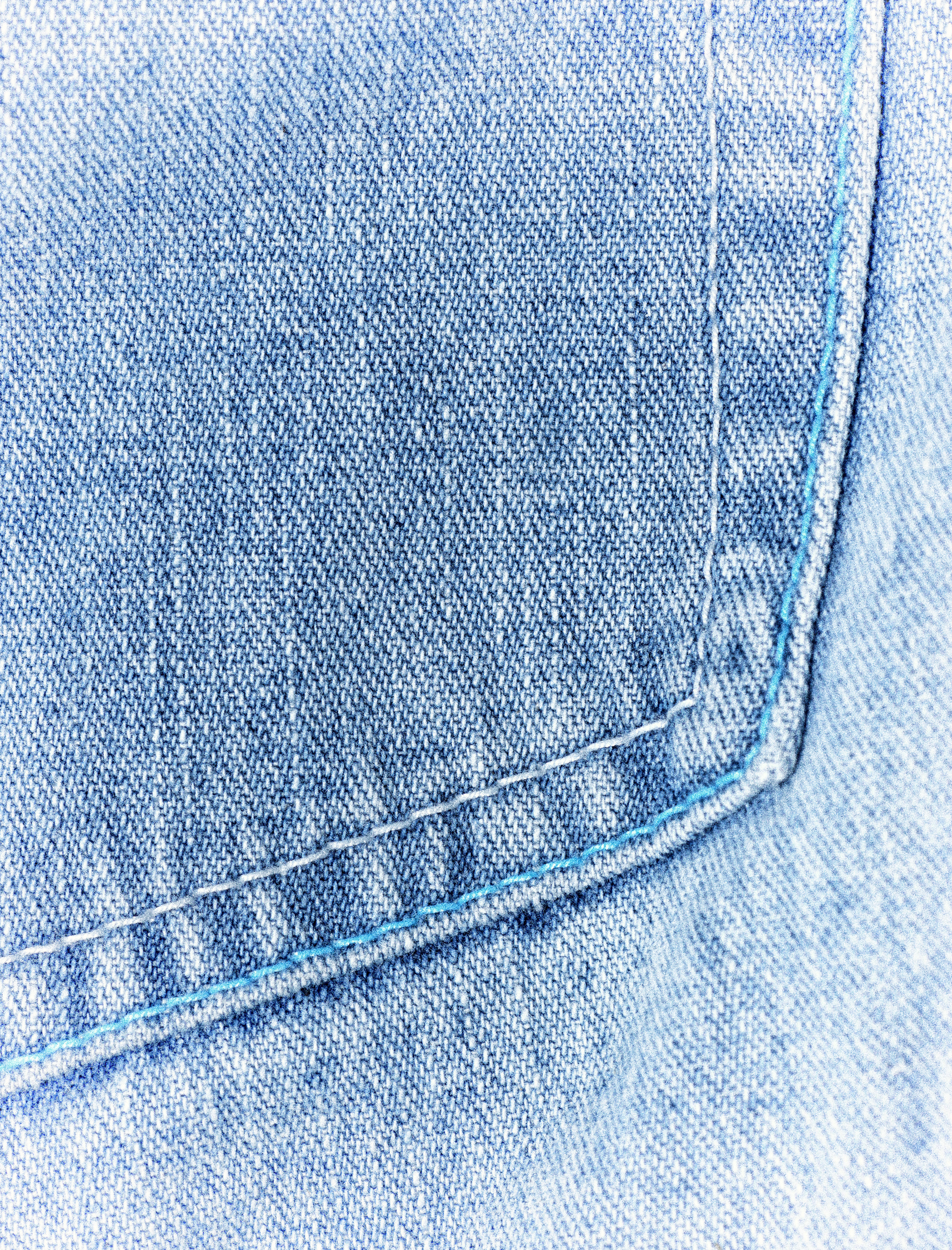 faded denim fabric