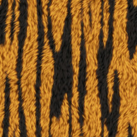 Seamless tiger fur background texture