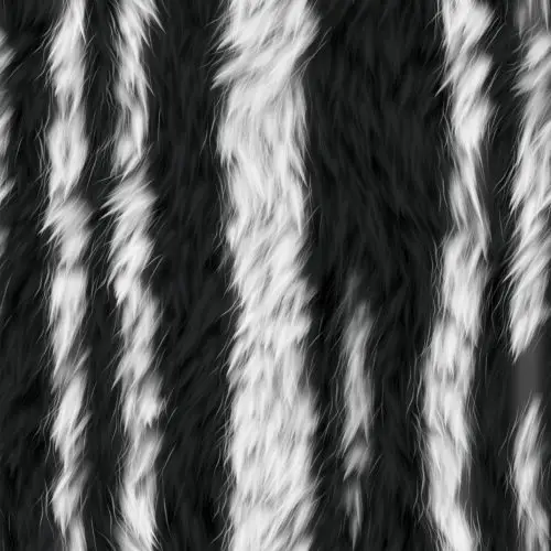 Seamless fur of a zebra texture background