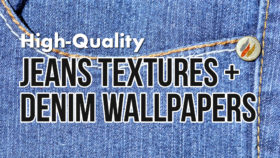 Jeans texture and denim wallpaper, background fabric collection