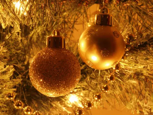 beautiful gold free christmas wallpaper or background