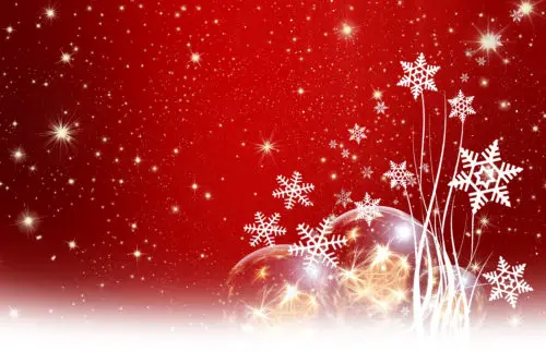 red free christmas wallpaper image