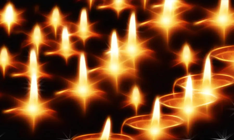 19 Great Candle Themed Free Christmas Wallpaper or Xmas Background