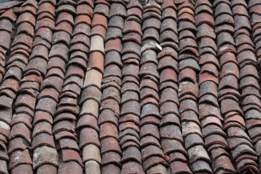 old roof tile background image landscape 1