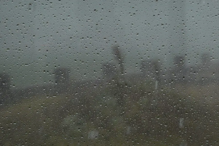 Rain drops on glass window background texture. Free stock photo you can use even commercially.